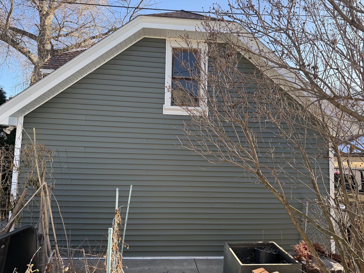 Completed siding by Rightway Exteriors